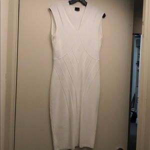 Fendi white knit dress